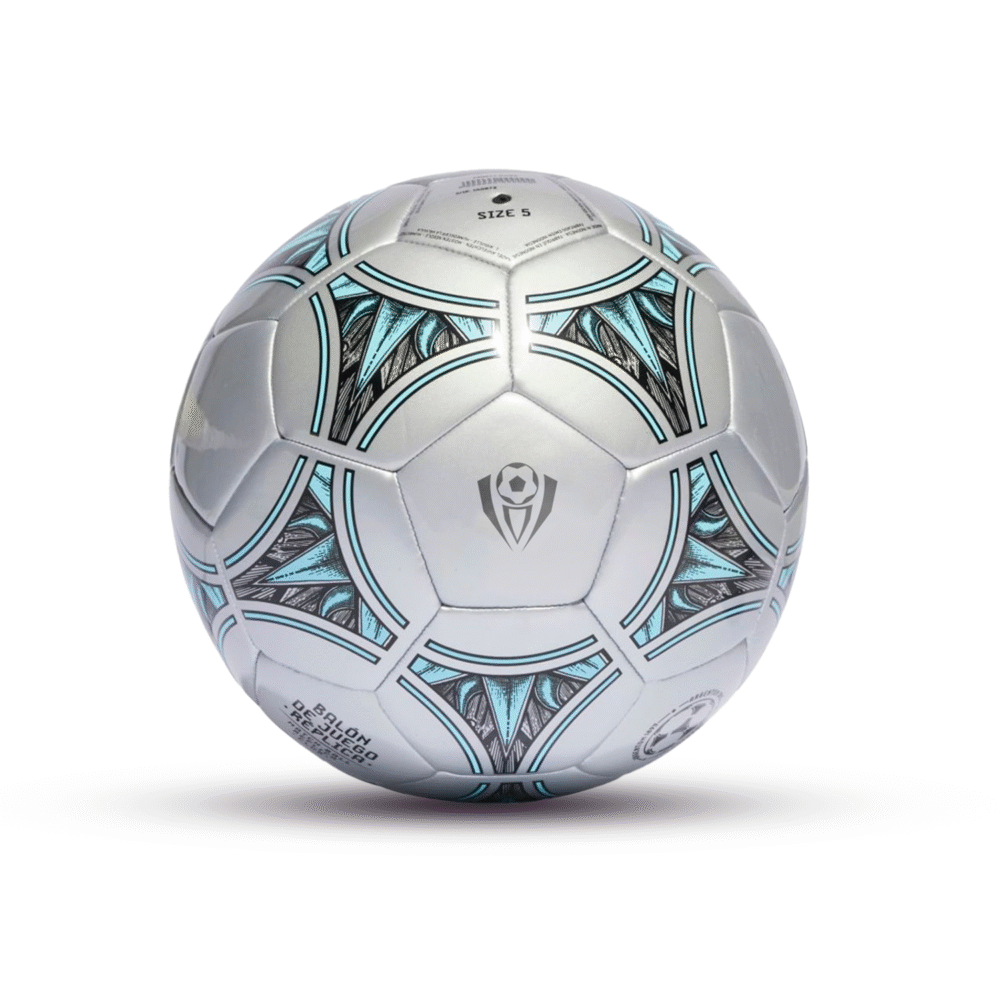 Custom Soccer Ball – Silver Finish