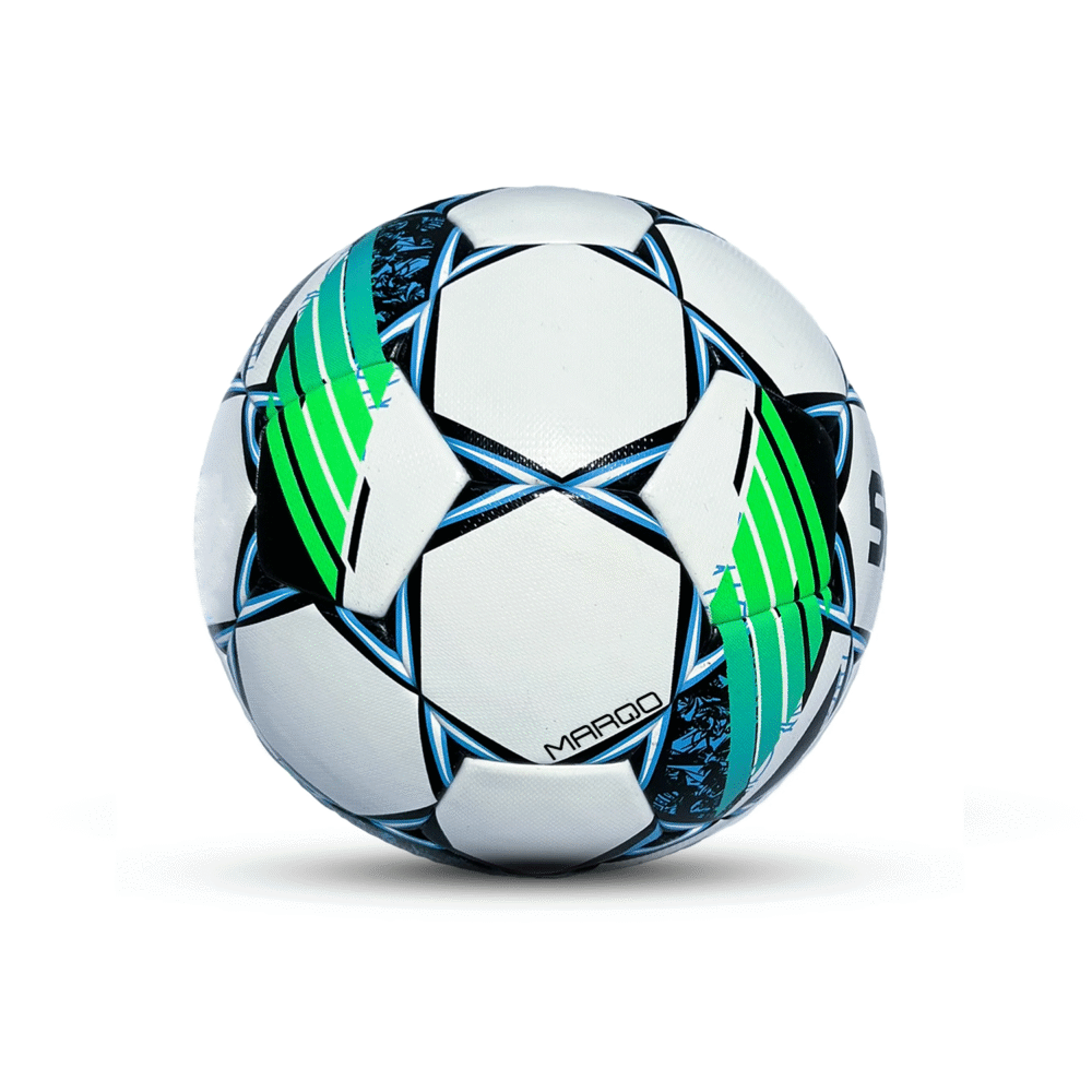 Custom Soccer Ball – Green Shadow Finish